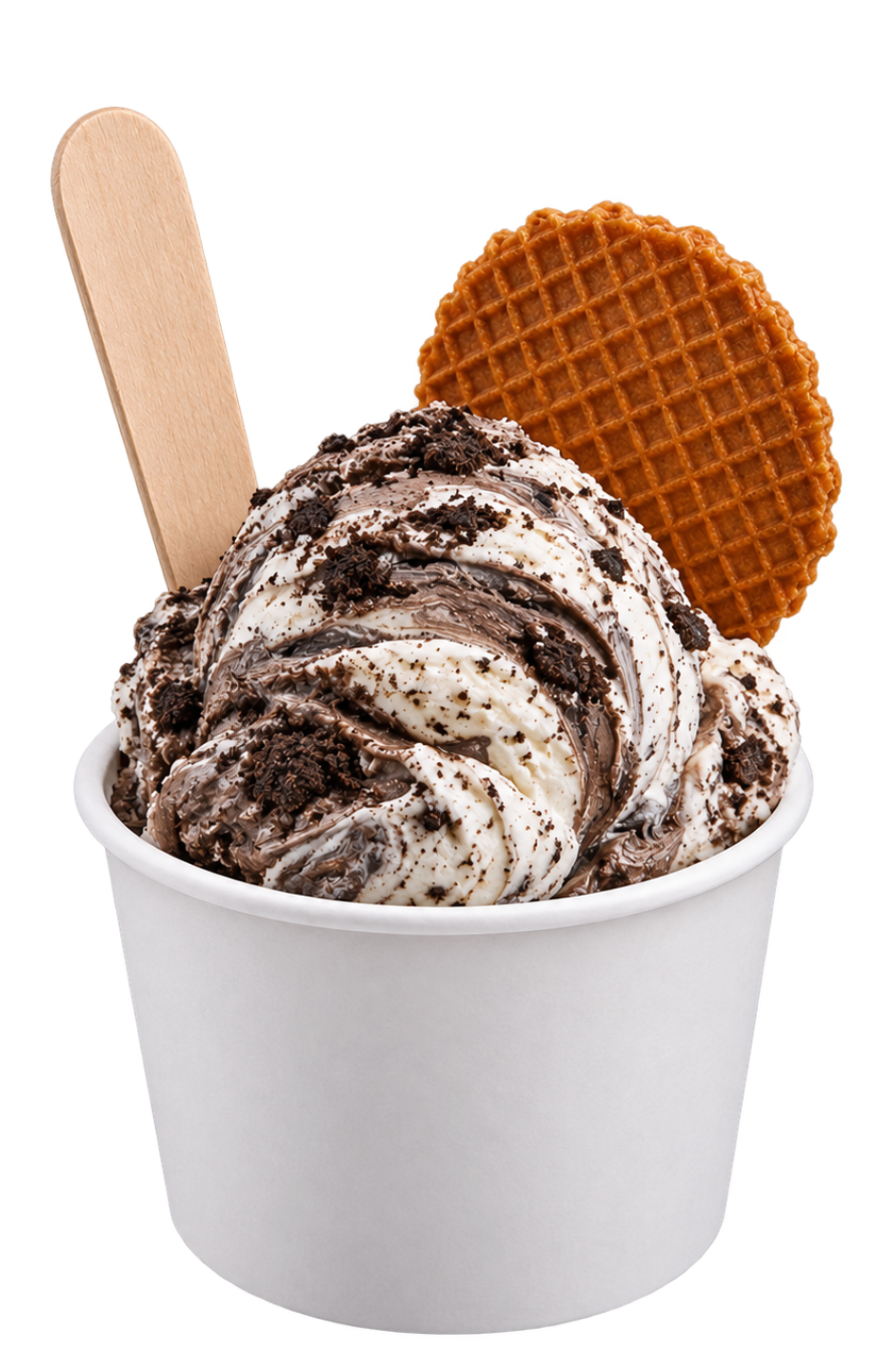 Becher Oreo-Eis